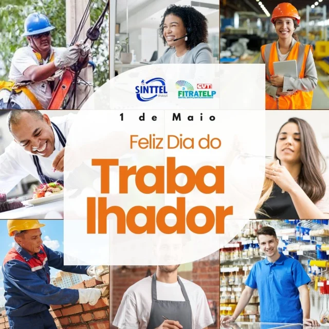 Hoje celebramos não apenas o trabalho, mas cada trabalhador que com dedicação ajuda a construir um mundo melhor.
E para comemorarr esse dia especial convidamos os associados para assistirem ao futebol na ARENA SINTTEL . 08 times se inscreveram e teremos a partida exibição com os veteranos… Terá churrasco e bebidas disponíveis na Arena SINTTEL,
a partir das 17 horas , quinta, dia 01/05.
Transmissão ao vivo pelas redes sociais do sindicato com locutor profissional de rádio.
#diadotrabalhador #sinttelpi #trabalho #sindicato #fitratelp