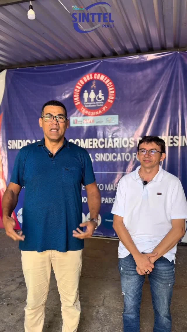 Sabadou com novidade da boa!
O SINTTEL/PI firmou parceria com o Sindcomthe e agora os trabalhadores e trabalhadoras em telecomunicações têm acesso a uma ampla rede de benefícios nas áreas de saúde, educação, lazer e assistência social!
Essa união histórica entre sindicatos fortalece as lutas coletivas e garante mais dignidade no dia a dia da nossa categoria.
Assiste o vídeo e vem entender como aproveitar essas vantagens!
#SINTTELPI #Sindcomthe #TrabalhadorValorizado #Direitos #ParceriaQueFortalece